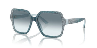 Jimmy Choo Jc 5005 Women Blue Oversize Sunglasses