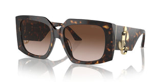 Jimmy Choo Jc 5006u Women Havana Butterfly Sunglasses