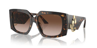 Jimmy Choo JC 5006U women Havana Butterfly Sunglasses