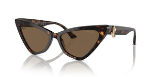 Jimmy Choo Jc 5008 Women Havana Cat Eye Sunglasses