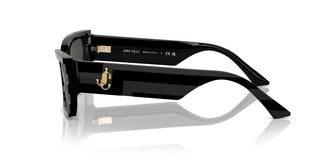 Jimmy Choo Jc 5009 Women Black Rectangle Sunglasses