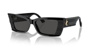 Jimmy Choo Jc 5009 Women Black Rectangle Sunglasses