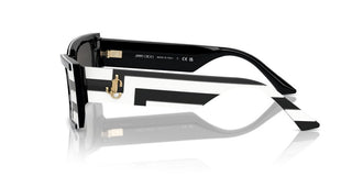 Jimmy Choo Jc 5009 Women Black Rectangle Sunglasses