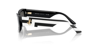 Jimmy Choo Jc 5017 Women Black Rectangle Sunglasses