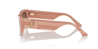 Jimmy Choo Jc 5017 Women Pink Rectangle Sunglasses