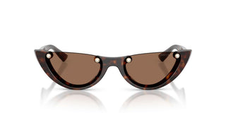 Jimmy Choo JC 5049HU women Havana Cat Eye Sunglasses