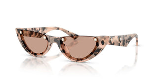 Jimmy Choo JC 5049HU women Havana Cat Eye Sunglasses
