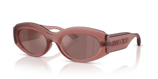 Jimmy Choo JC 6002U women Pink Oval Sunglasses