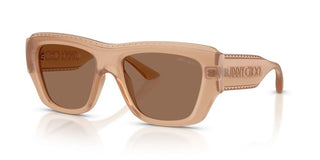 Jimmy Choo JC 6003U women Brown Geometric Sunglasses