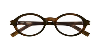 Saint Laurent JEANNE OPT SL 751 women Havana Round Eyeglasses