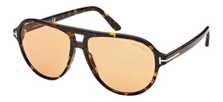 Tom Ford JEFFREY FT 0932 men Havana Pilot Sunglasses