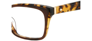 Kate Spade Jeri Women Havana Geometric Eyeglasses
