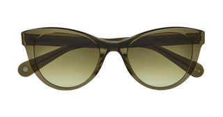 GARRETT LEIGHT JESS SUN unisex Green Cat Eye Sunglasses