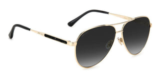 Jimmy Choo JIMENA/S women Black Pilot Sunglasses