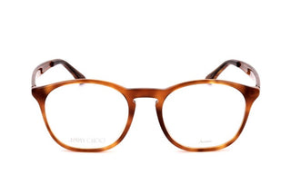 Jimmy Choo Jm010/g Men Havana Geometric Eyeglasses