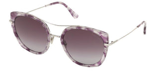 Tom Ford JOEY FT 0760 women Havana Cat Eye Sunglasses