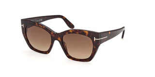 Tom Ford JONI-02 FT 1422 unisex Havana Squared Sunglasses