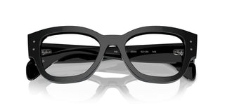 Ray-ban Jorge Rx 7681v Unisex Black Squared Eyeglasses