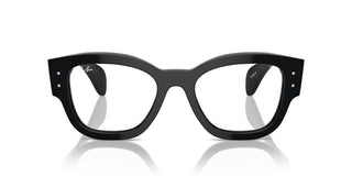Ray-ban Jorge Rx 7681v Unisex Black Squared Eyeglasses