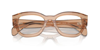 Ray-ban Jorge Rx 7681v Unisex Brown Squared Eyeglasses