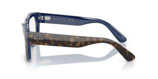 Ray-Ban JOSEPH RX 7683V unisex Havana Squared Eyeglasses