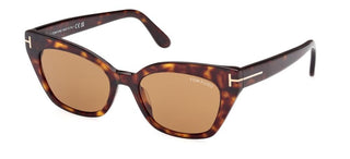 Tom Ford JULIETTE FT 1031 women Havana Cat Eye Sunglasses