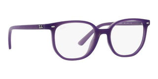 Ray-Ban JUNIOR ELLIOR RX 9097V unisex Violet Geometric Eyeglasses