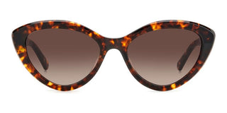Kate Spade JUNI/G/S women Havana Cat Eye Sunglasses