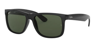 Ray-Ban JUSTIN RB 4165F ASIAN FIT men Black Geometric Sunglasses