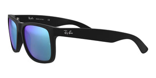Ray-Ban JUSTIN RB 4165F ASIAN FIT men Black Geometric Sunglasses
