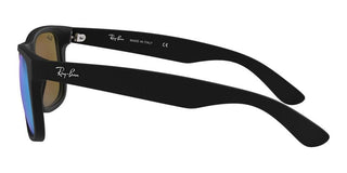 Ray-Ban JUSTIN RB 4165F ASIAN FIT men Black Geometric Sunglasses