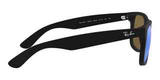 Ray-Ban JUSTIN RB 4165F ASIAN FIT men Black Geometric Sunglasses