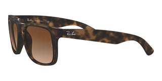 Ray-Ban JUSTIN RB 4165 unisex Havana Squared Sunglasses