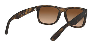 Ray-Ban JUSTIN RB 4165 unisex Havana Squared Sunglasses