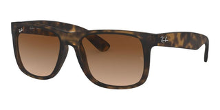 Ray-Ban JUSTIN RB 4165 unisex Havana Squared Sunglasses