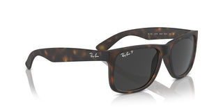 Ray-ban Justin Rb 4165 Men Havana Squared Sunglasses