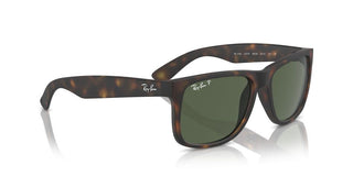 Ray-ban Justin Rb 4165 Men Havana Squared Sunglasses