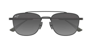 Maui Jim Kahana Mj0640s Unisex Ruthenium Squared Sunglasses