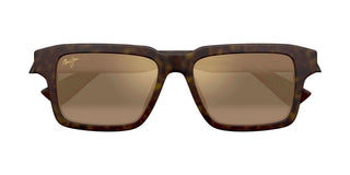 Maui Jim Kahiko Mj0635s Unisex Havana Rectangle Sunglasses