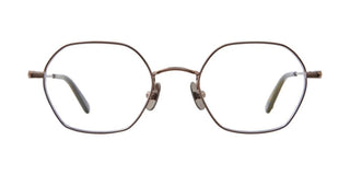 GARRETT LEIGHT KAISER unisex Grey Geometric Eyeglasses