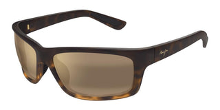 Maui Jim Kanaio Coast Mj0766s Unisex Havana Geometric Sunglasses