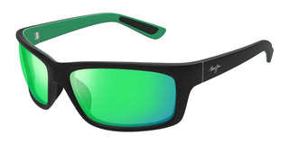 Maui Jim Kanaio Coast Mj0766s Unisex Green Geometric Sunglasses