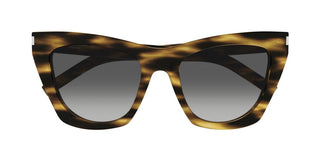 Saint Laurent KATE SL 214 women Havana Cat Eye Sunglasses