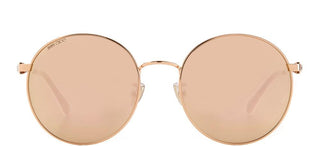 Jimmy Choo KAT/G/SK women Rose gold Round Sunglasses