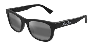 Maui Jim Kaulike Mj0687s Unisex Black Squared Sunglasses