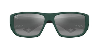 Maui Jim Keha Mj0663s Men Green Squared Sunglasses