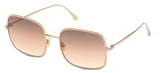 Tom Ford KEIRA FT 0865 women Rose gold Geometric Sunglasses