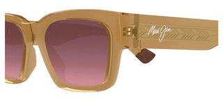 Maui Jim Kenui Mj0642s Men Pink Geometric Sunglasses