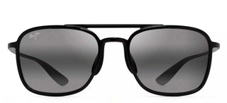 Maui Jim Keokea Mj0447s Unisex Black Squared Sunglasses