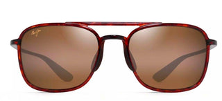 Maui Jim Keokea Mj0447s Unisex Havana Squared Sunglasses